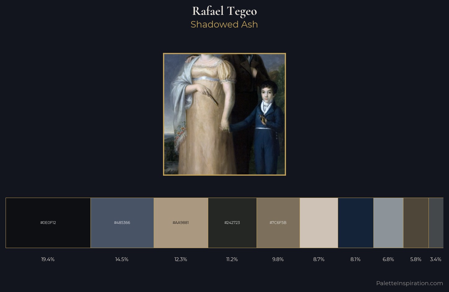Rafael Tegeo Palette 4 — Shadowed Ash