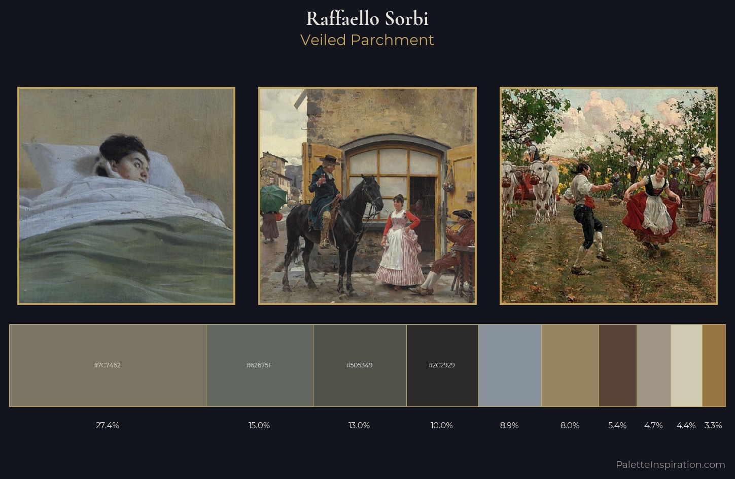 Raffaello Sorbi Palette 4 — Veiled Parchment
