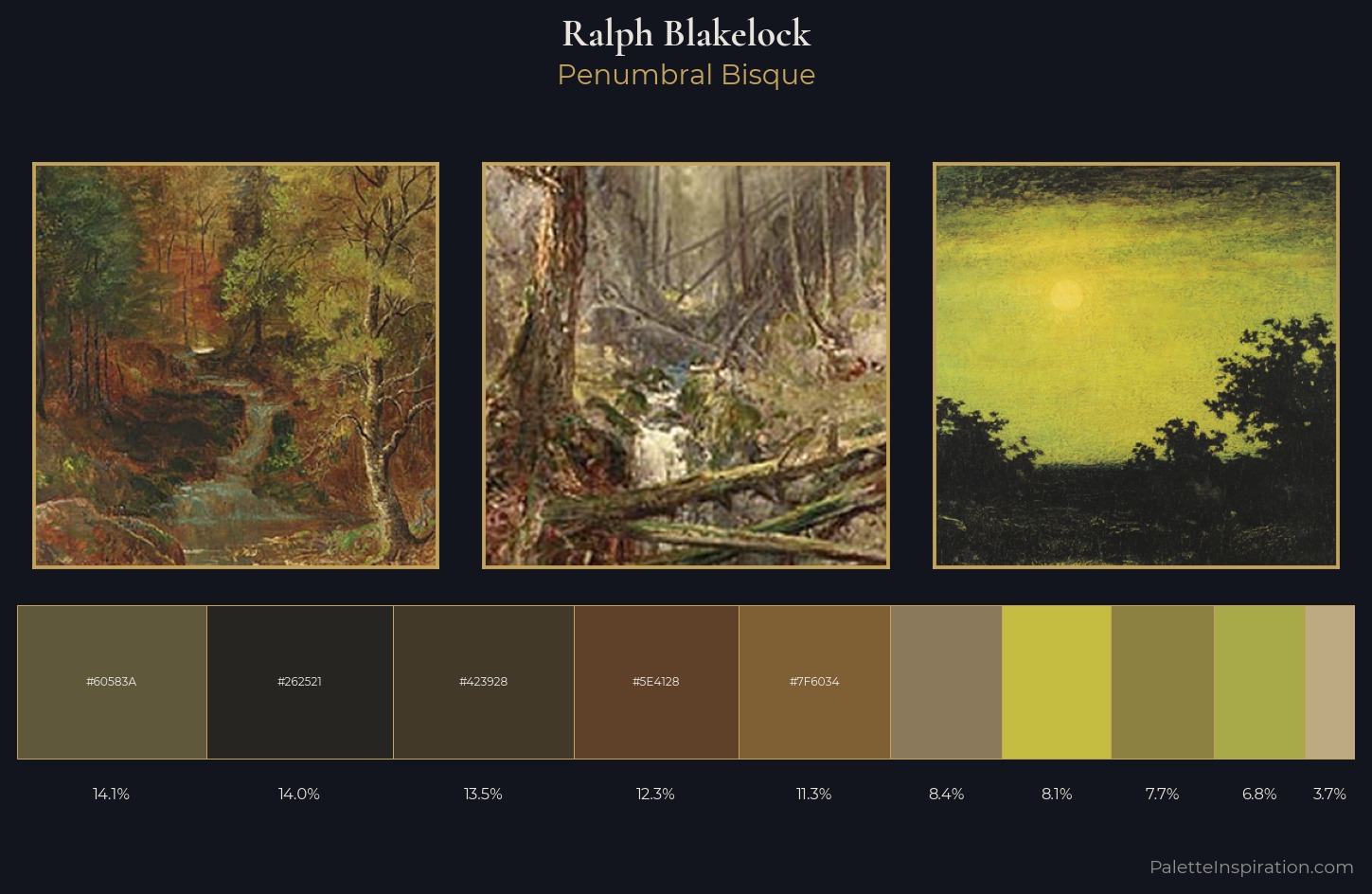 Ralph Blakelock Palette 3 — Penumbral Bisque