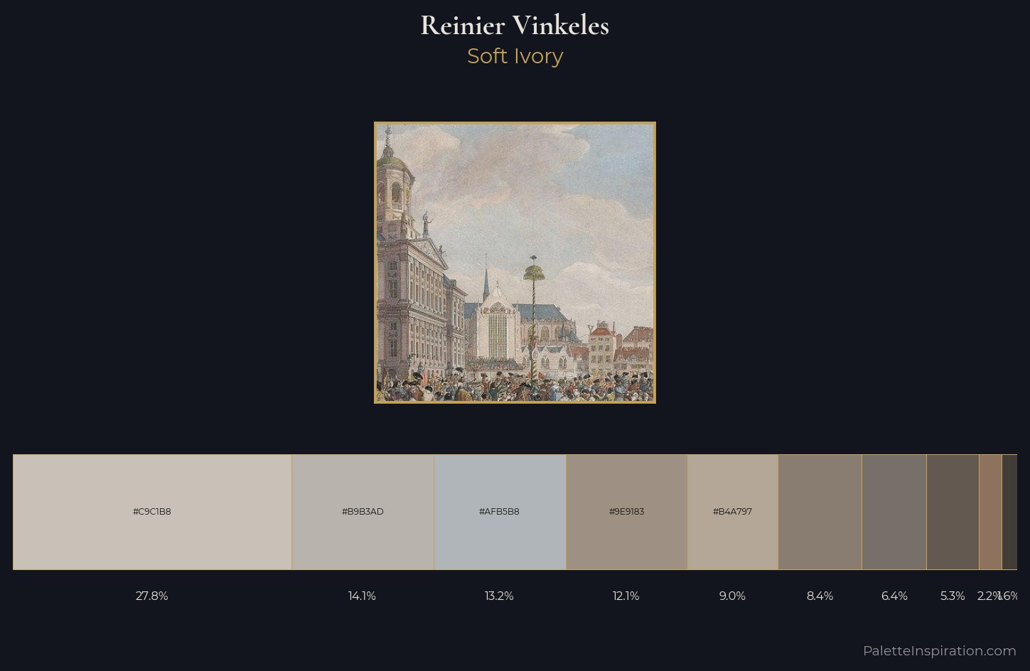 Reinier Vinkeles Palette 1 — Soft Ivory