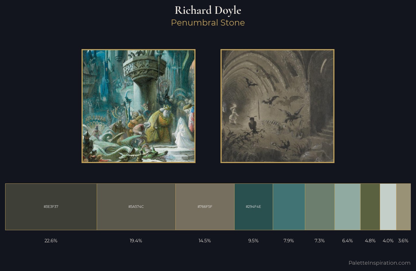 Richard Doyle Palette 4 — Penumbral Stone