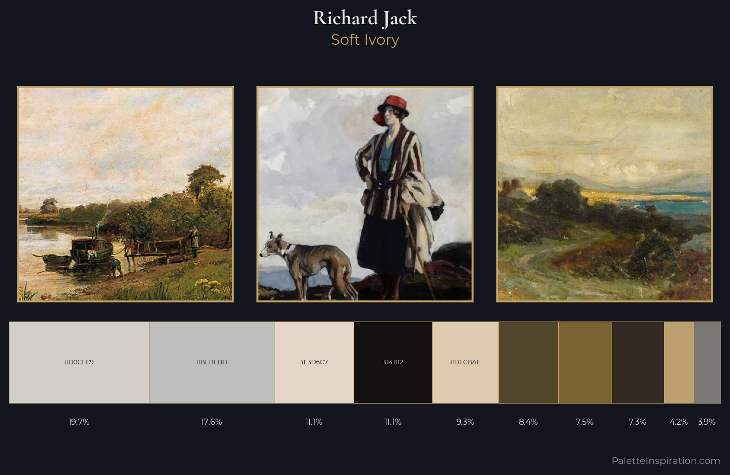 Richard Jack Palette 1 — Soft Ivory