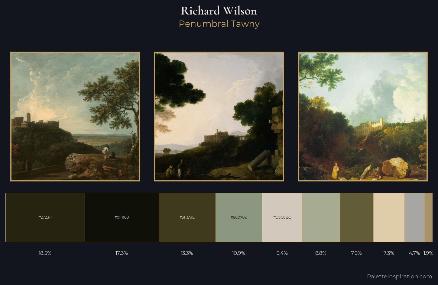 Richard Wilson Palette 2 — Penumbral Tawny