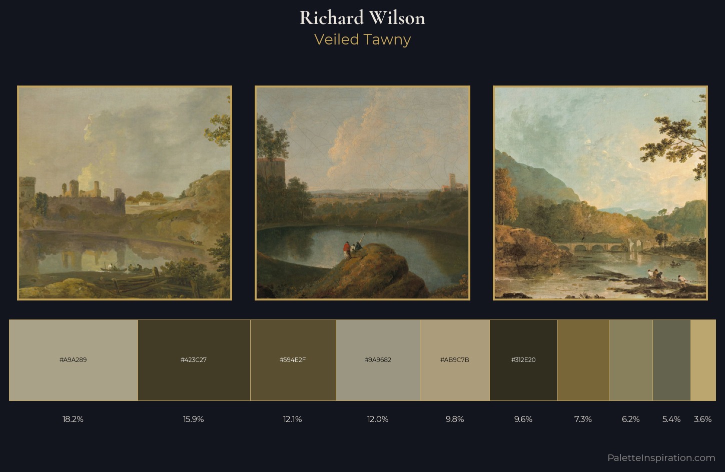 Richard Wilson Palette 5 — Veiled Tawny