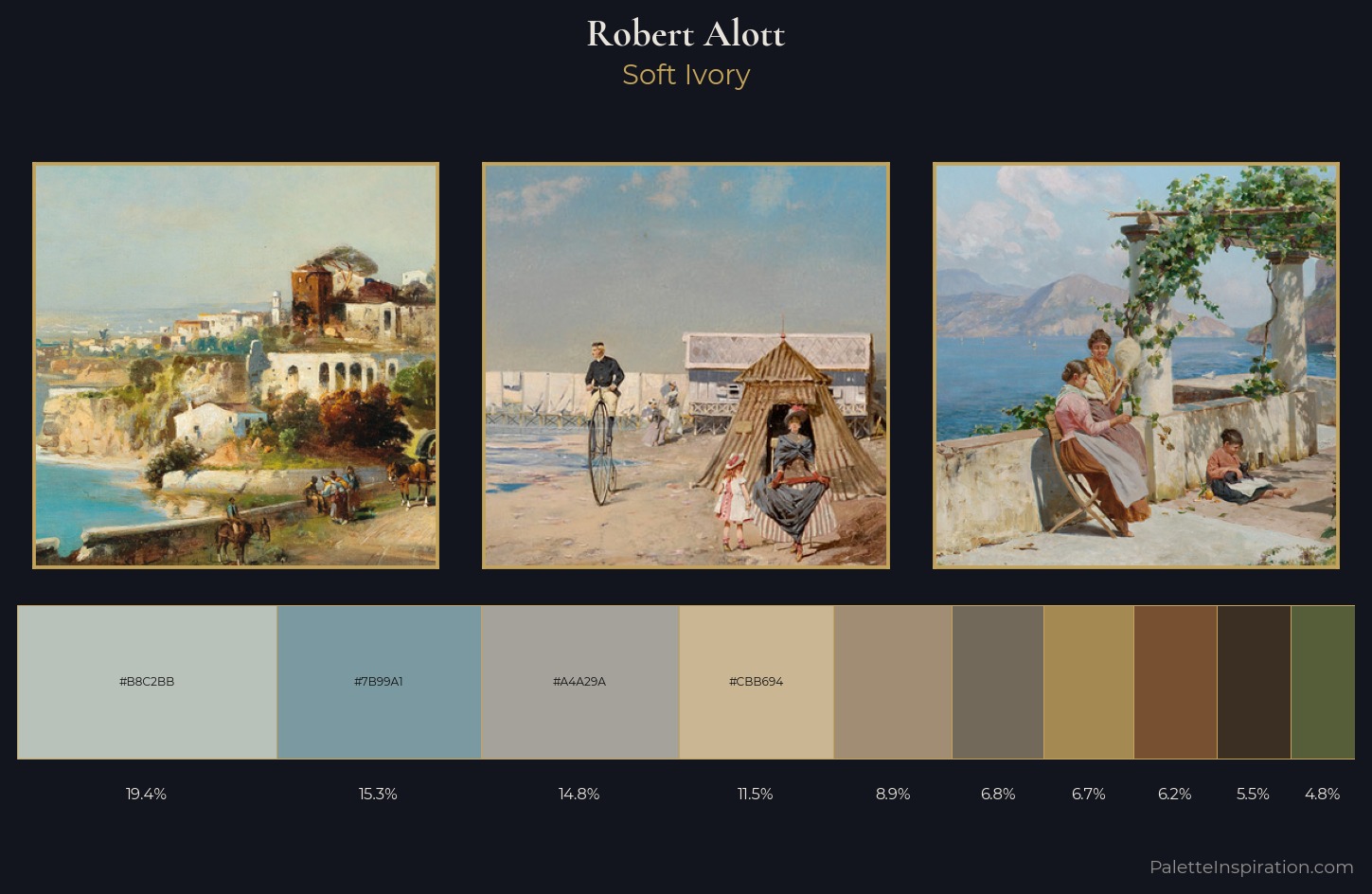 Robert Alott Palette 4 — Soft Ivory