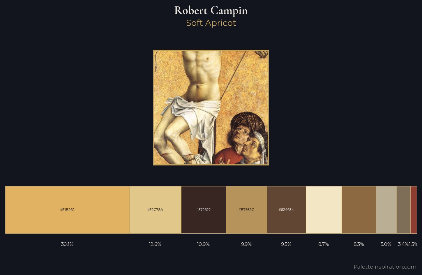 Robert Campin Palette 1 — Soft Apricot