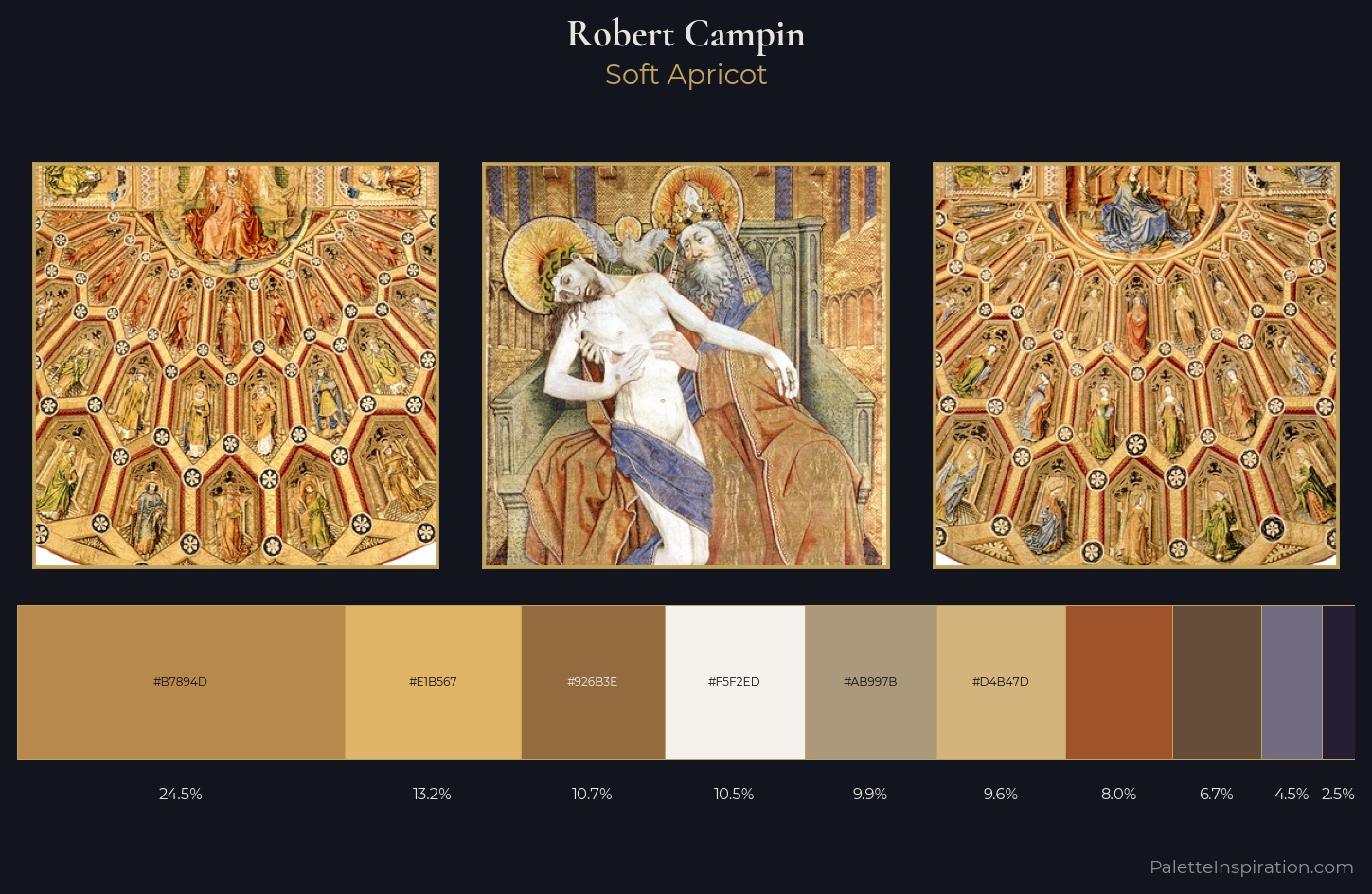 Robert Campin Palette 2 — Soft Apricot