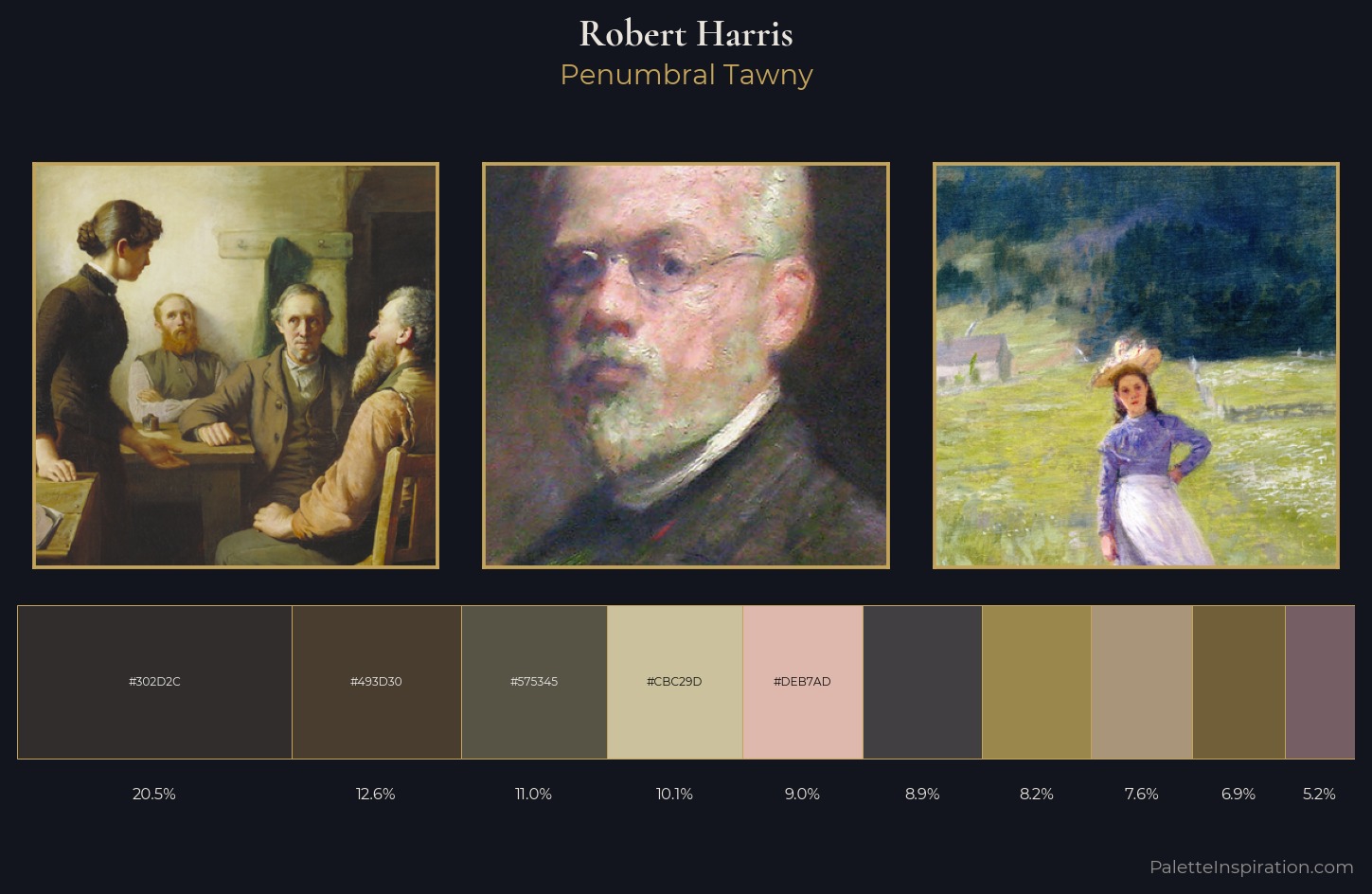 Robert Harris Palette 2 — Penumbral Tawny
