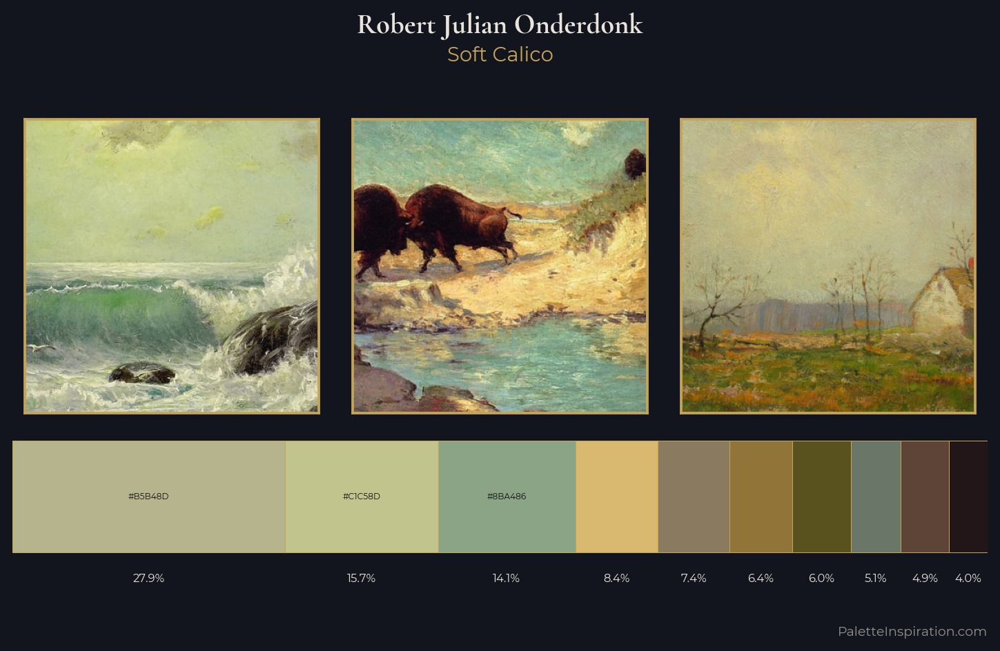 Robert Julian Onderdonk Palette 6 — Soft Calico