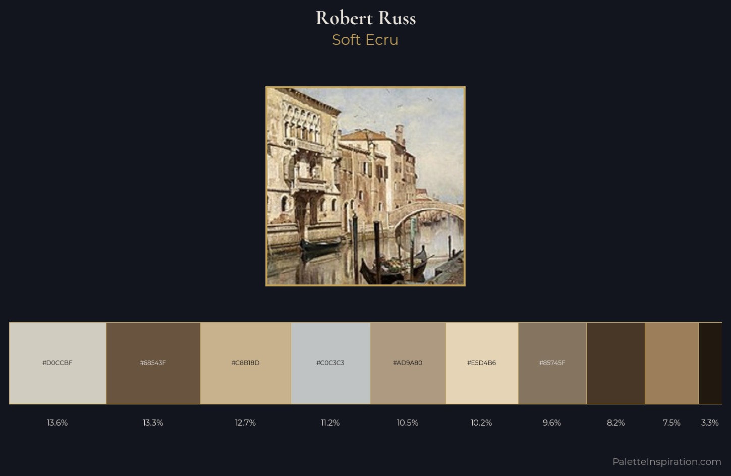 Robert Russ Palette 1 — Soft Ecru