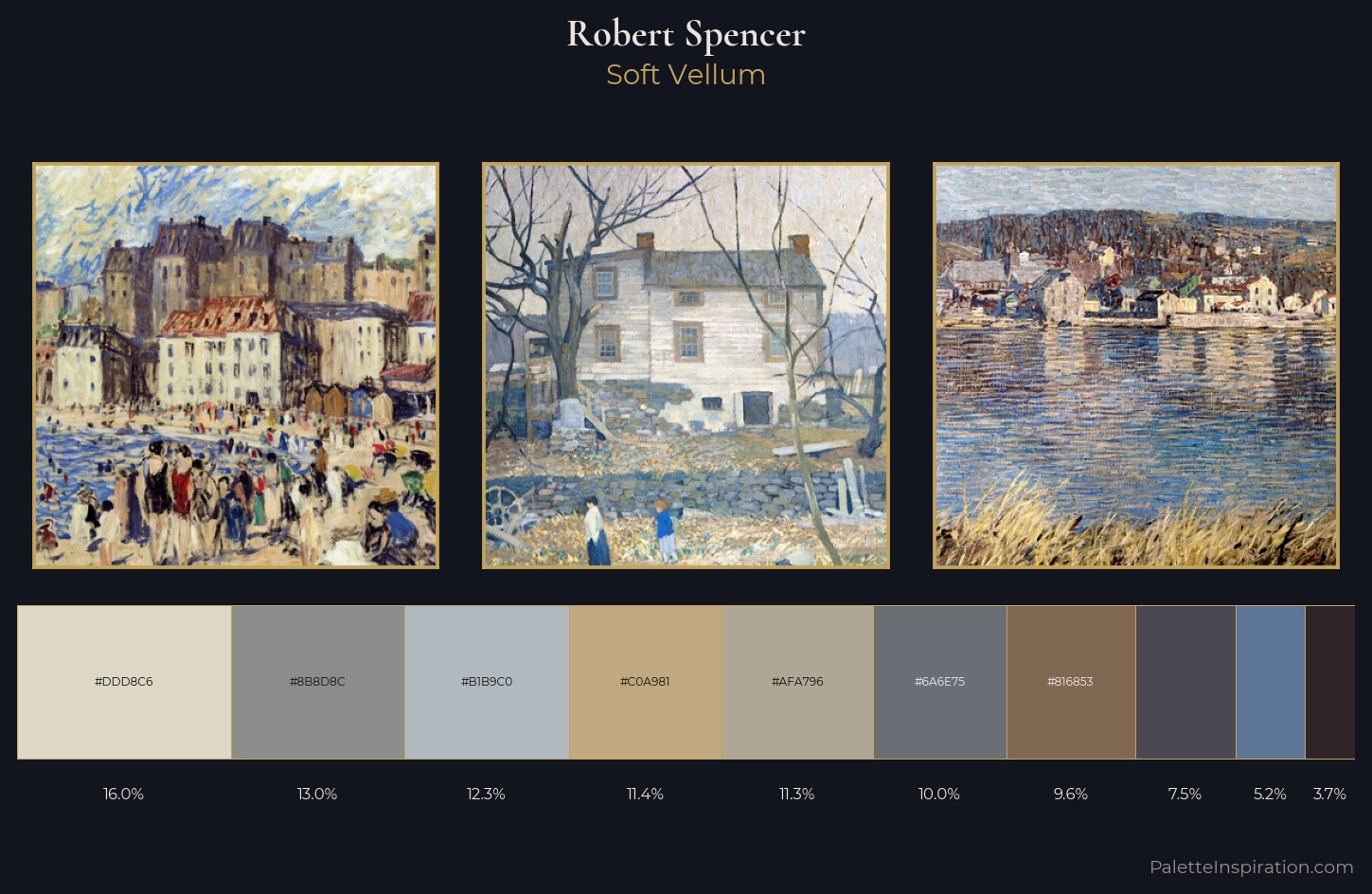 Robert Spencer Palette 1 — Soft Vellum
