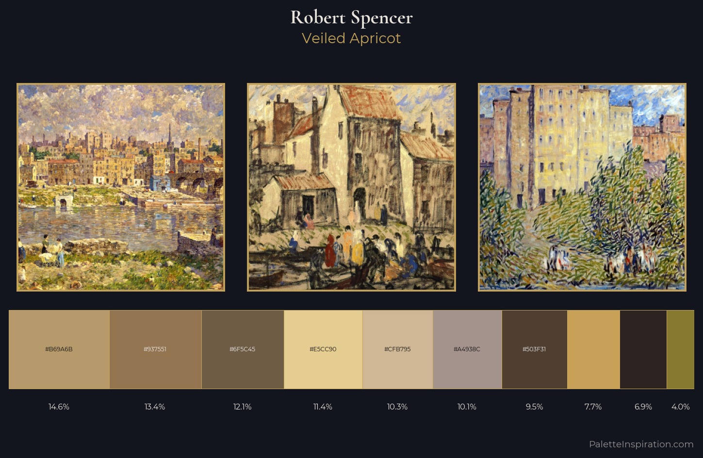 Robert Spencer Palette 2 — Veiled Apricot