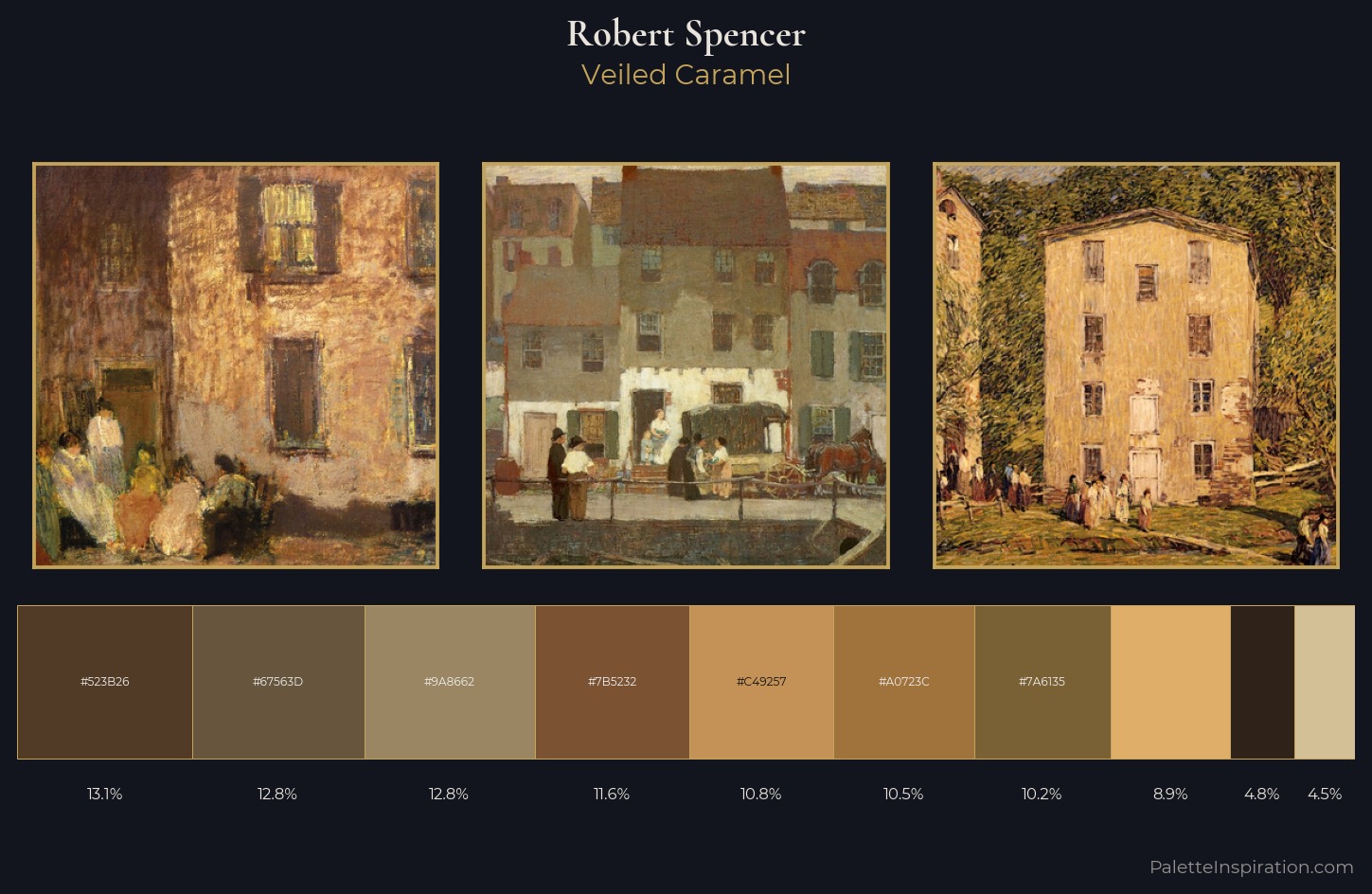 Robert Spencer Palette 5 — Veiled Caramel