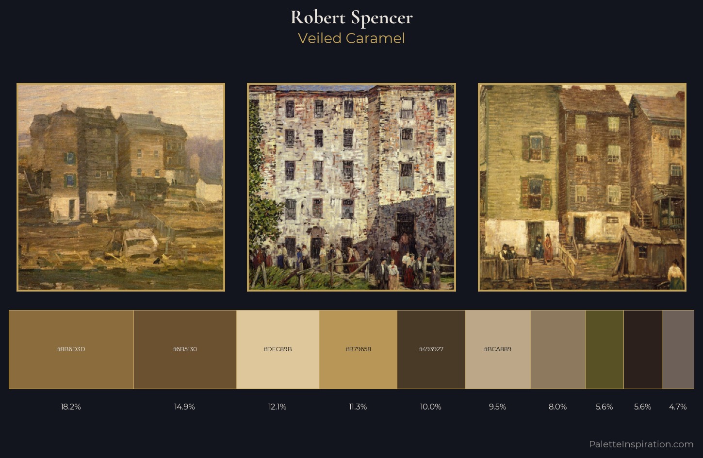 Robert Spencer Palette 6 — Veiled Caramel