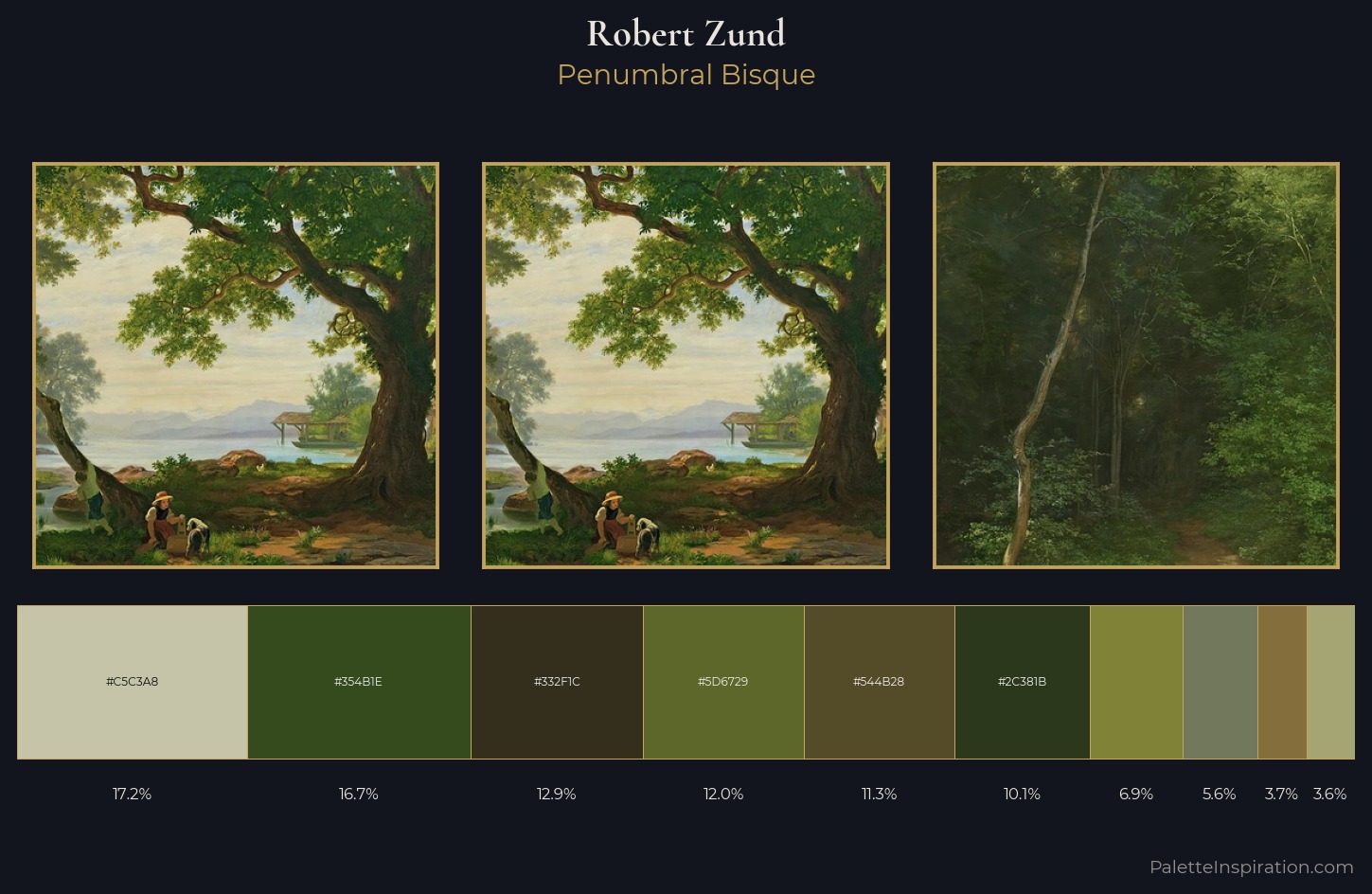 Robert Zund Palette 5 — Penumbral Bisque