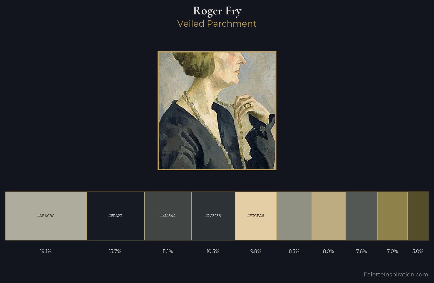Roger Fry Palette 4 — Veiled Parchment