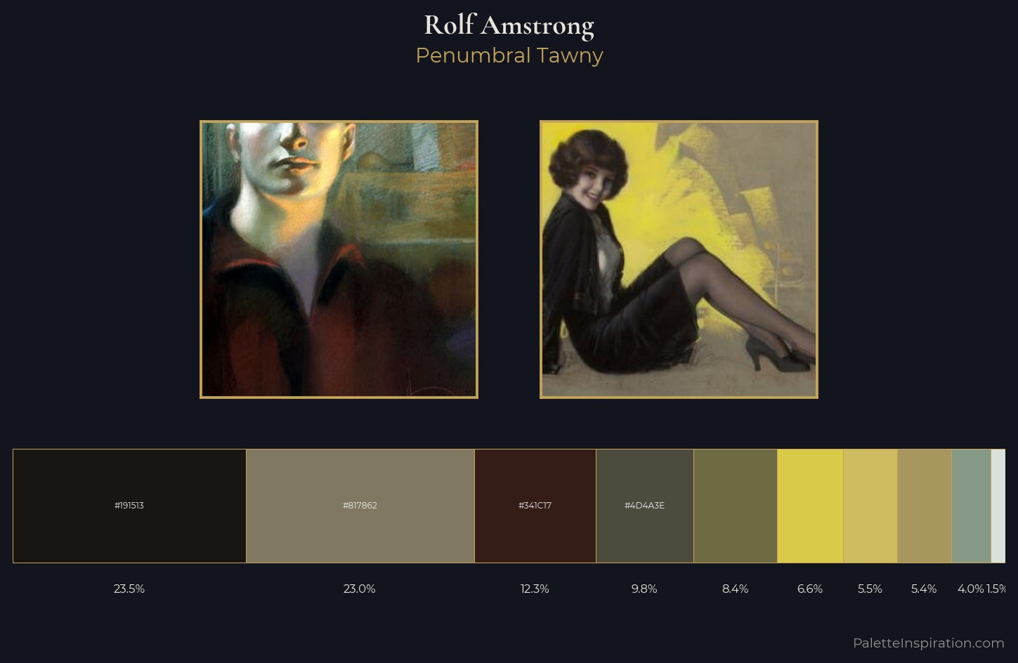 Rolf Amstrong Palette 2 — Penumbral Tawny