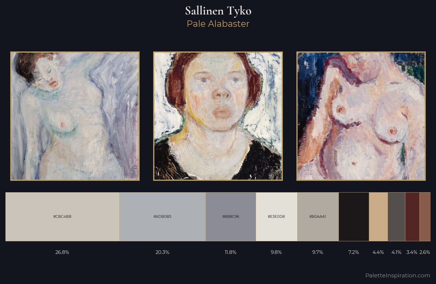 Sallinen Tyko Palette 1 — Pale Alabaster