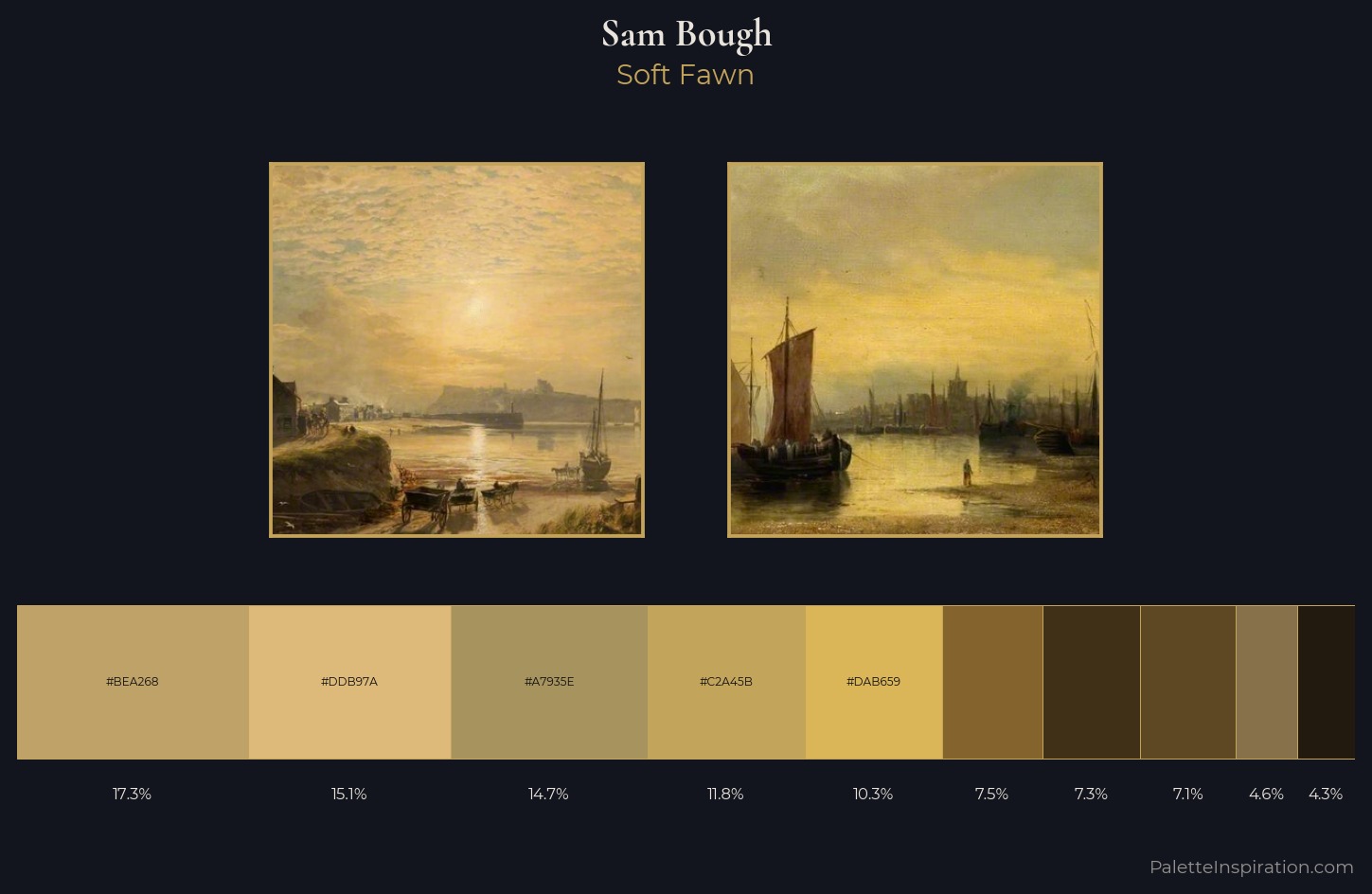 Sam Bough Palette 2 — Soft Fawn