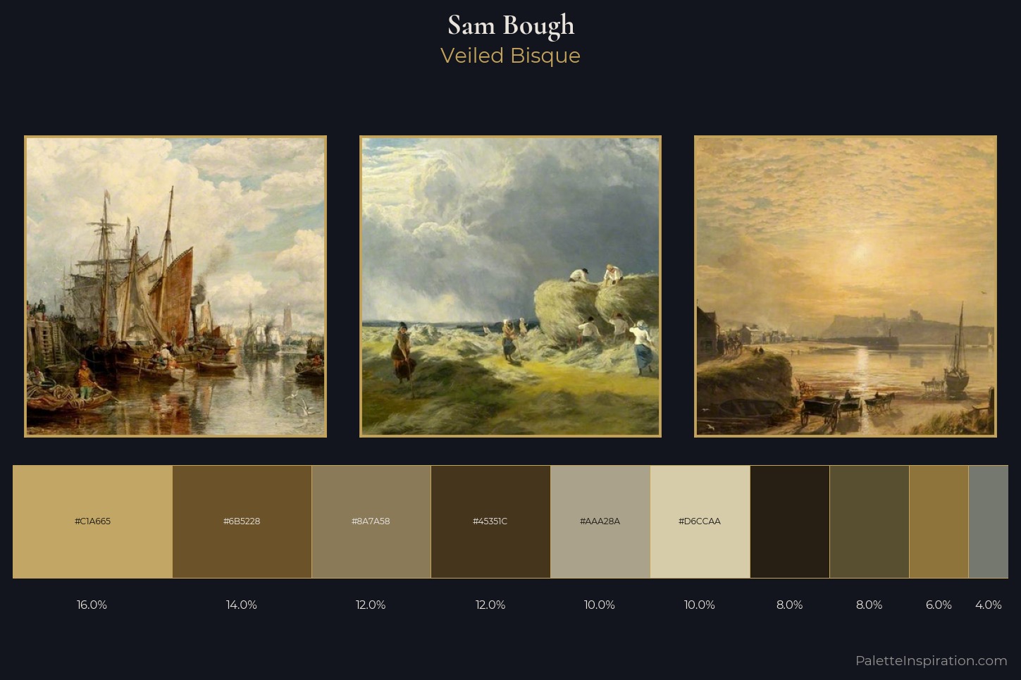 Sam Bough Master Palette