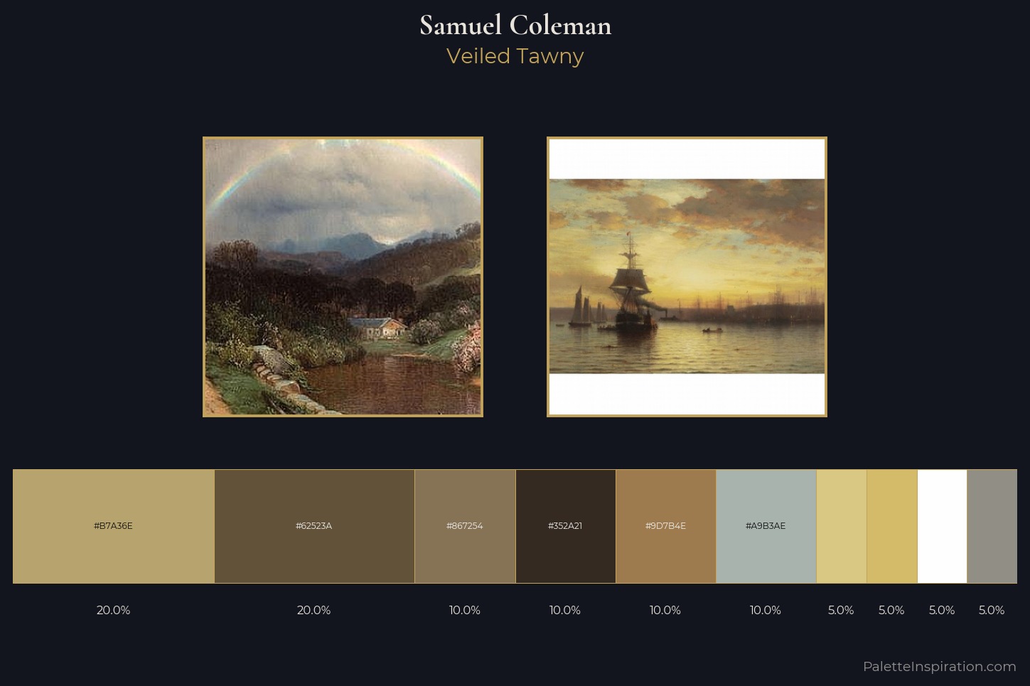 Samuel Coleman Master Palette