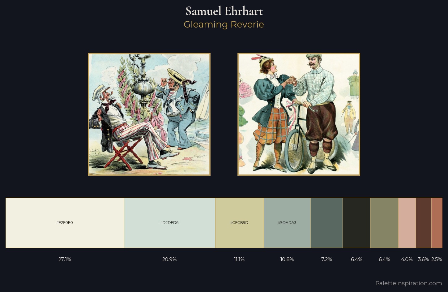 Samuel Ehrhart Palette 2 — Gleaming Reverie