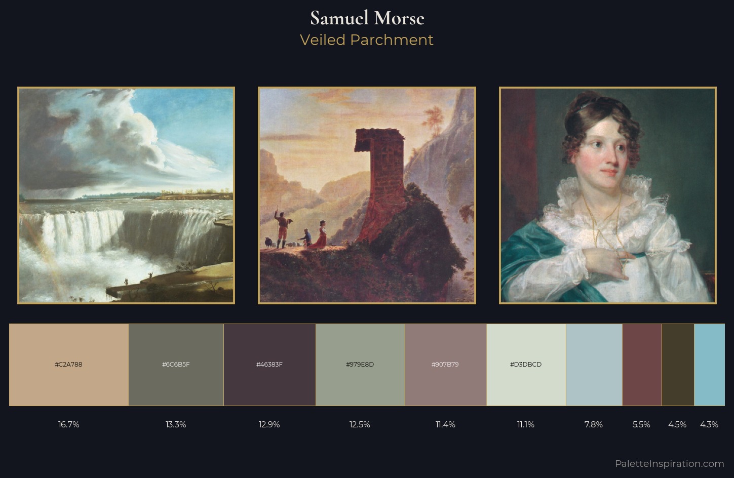 Samuel Morse Palette 1 — Veiled Parchment