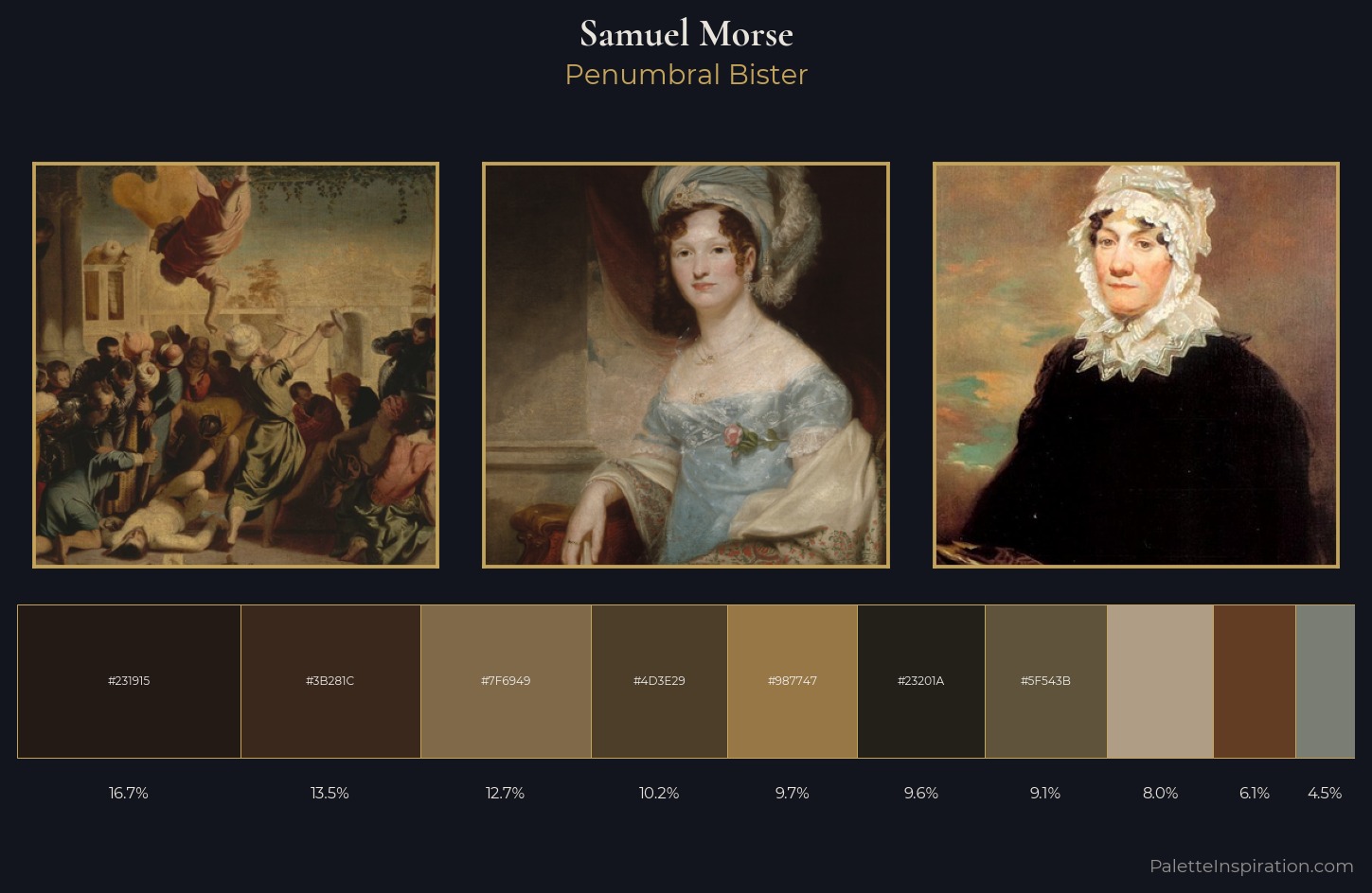 Samuel Morse Palette 8 — Penumbral Bister