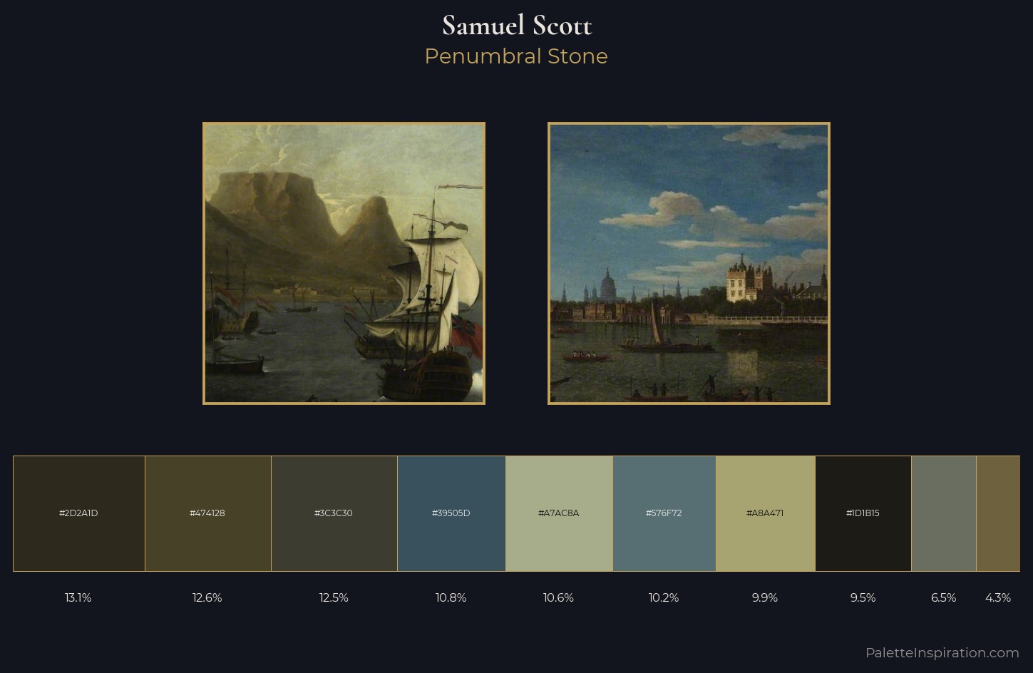 Samuel Scott Palette 5 — Penumbral Stone