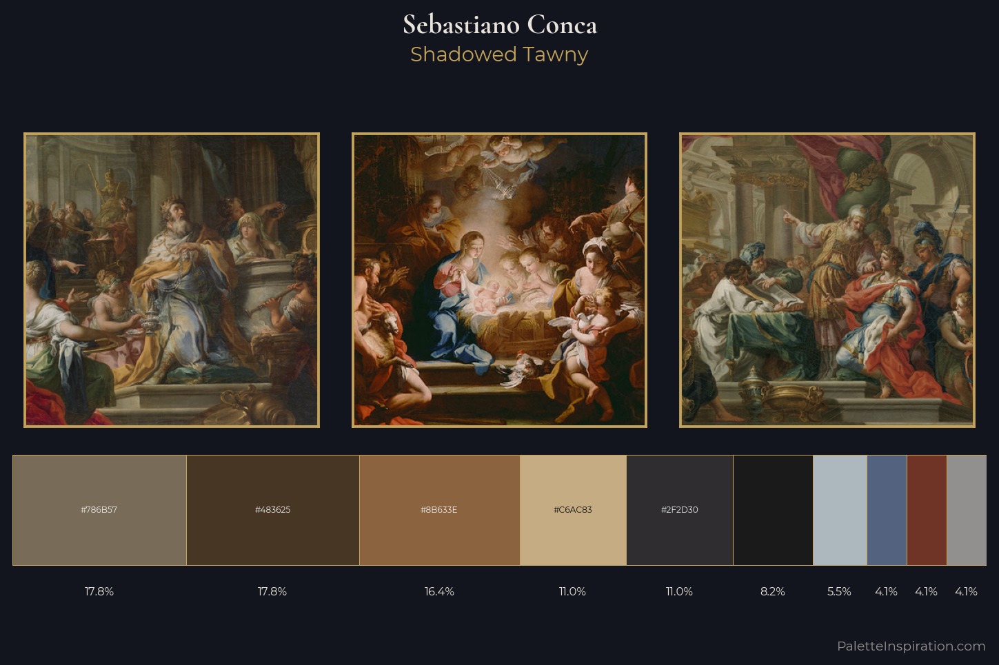 Sebastiano Conca Master Palette