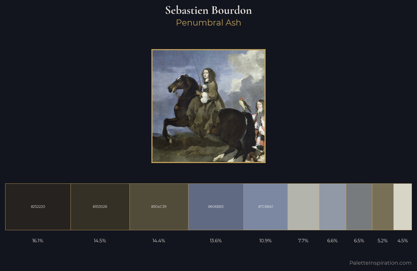 Sebastien Bourdon Palette 2 — Penumbral Ash