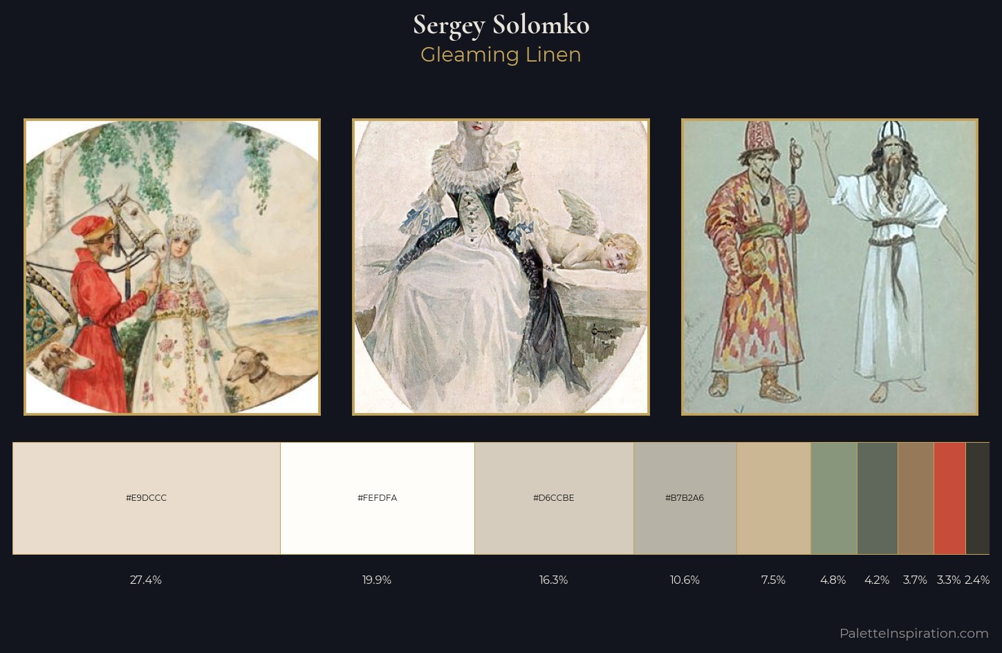 Sergey Solomko Palette 1 — Gleaming Linen
