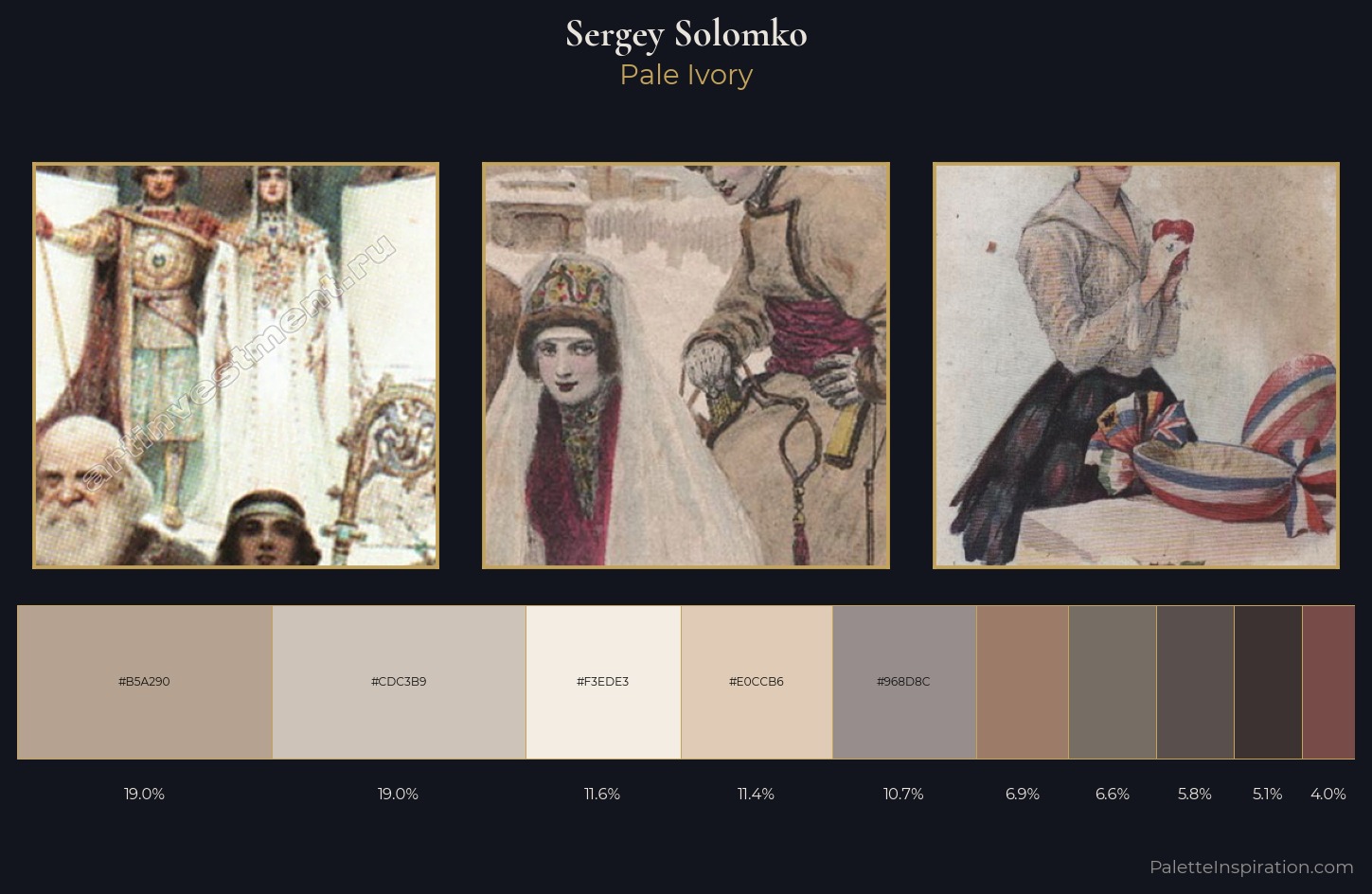 Sergey Solomko Palette 4 — Pale Ivory