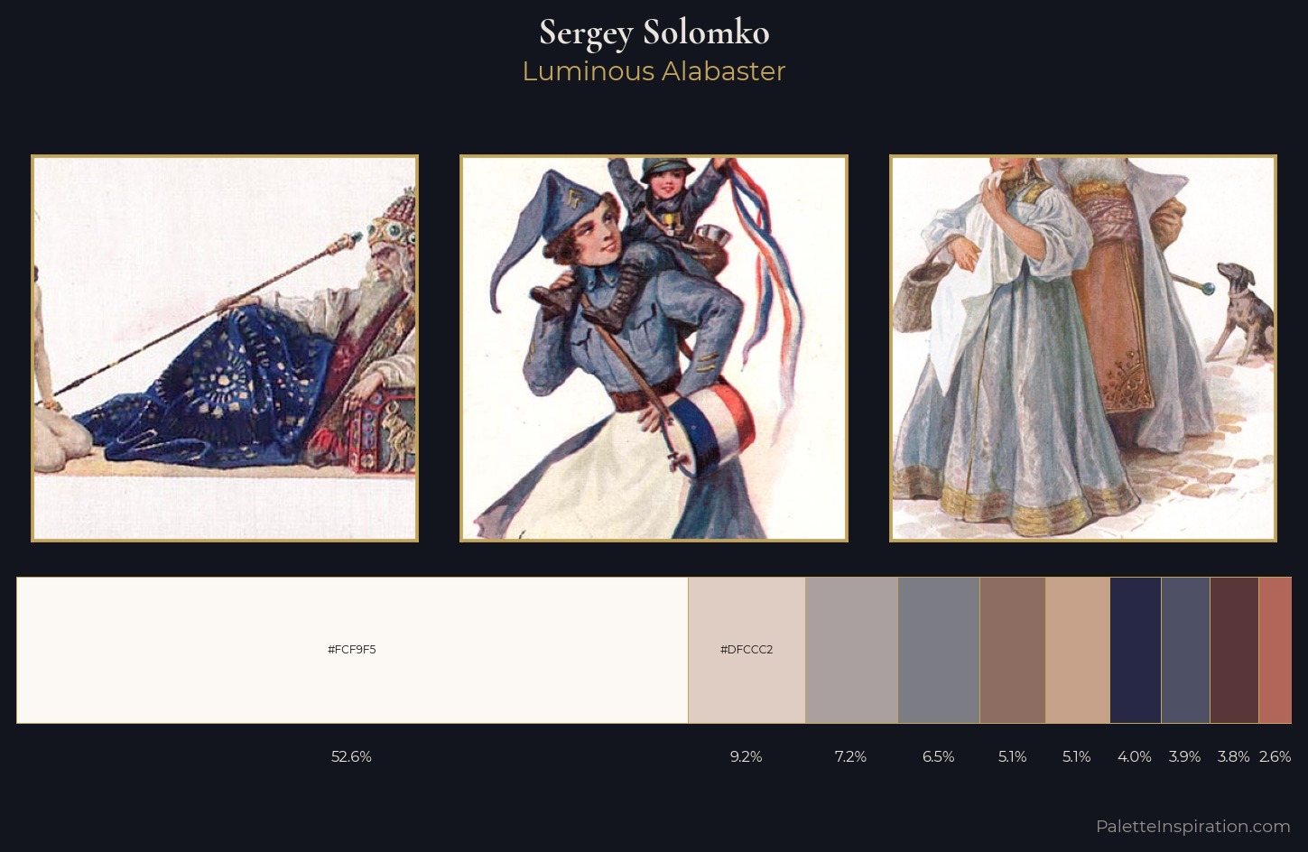 Sergey Solomko Palette 8 — Luminous Alabaster