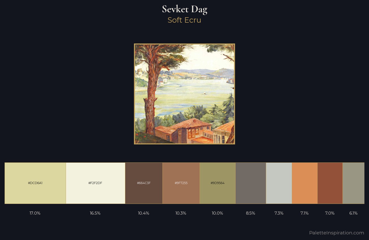 Sevket Dag Palette 2 — Soft Ecru