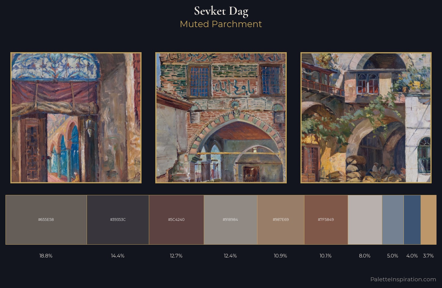 Sevket Dag Palette 3 — Muted Parchment