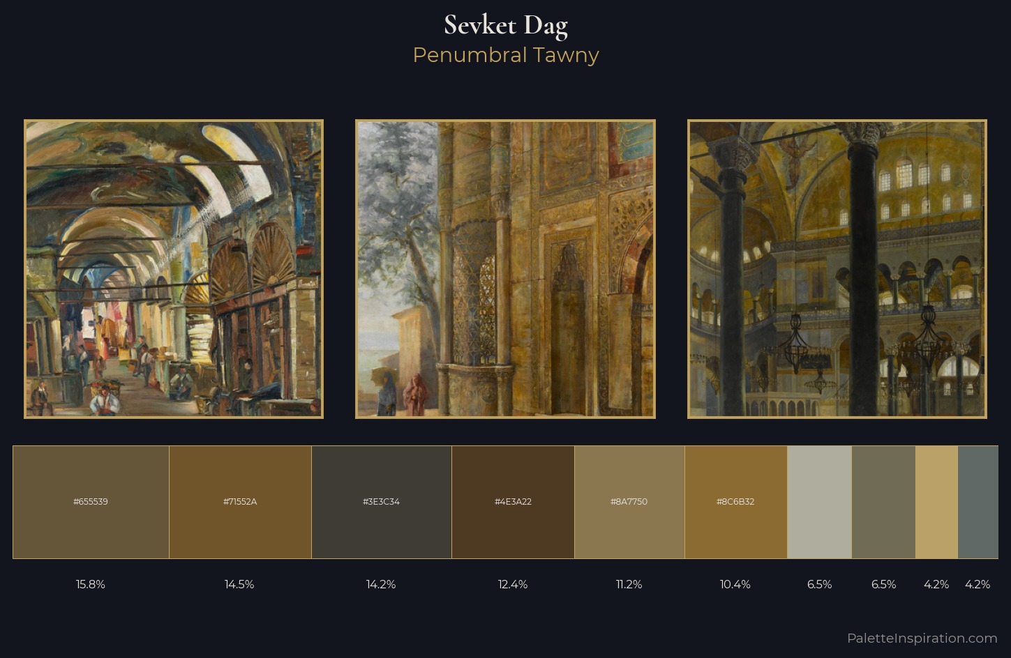 Sevket Dag Palette 4 — Penumbral Tawny