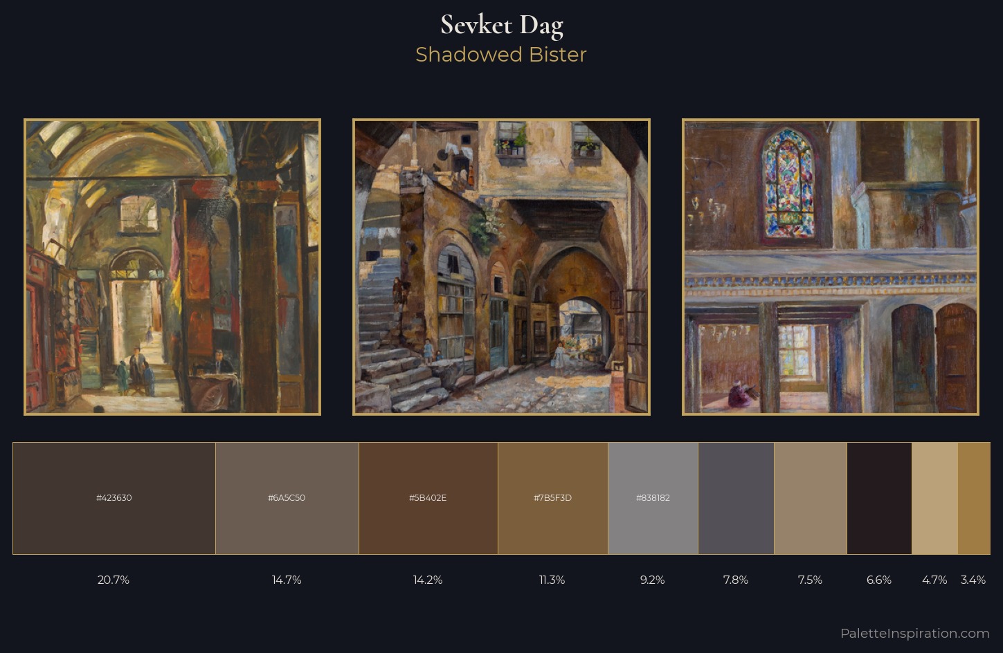 Sevket Dag Palette 5 — Shadowed Bister