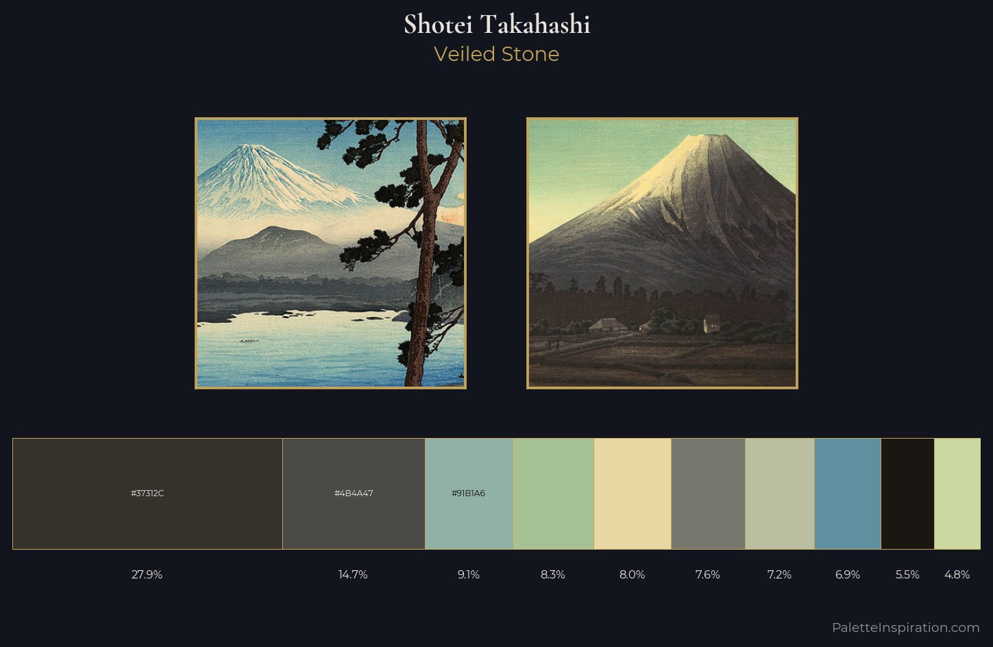 Shotei Takahashi Palette 2 — Veiled Stone