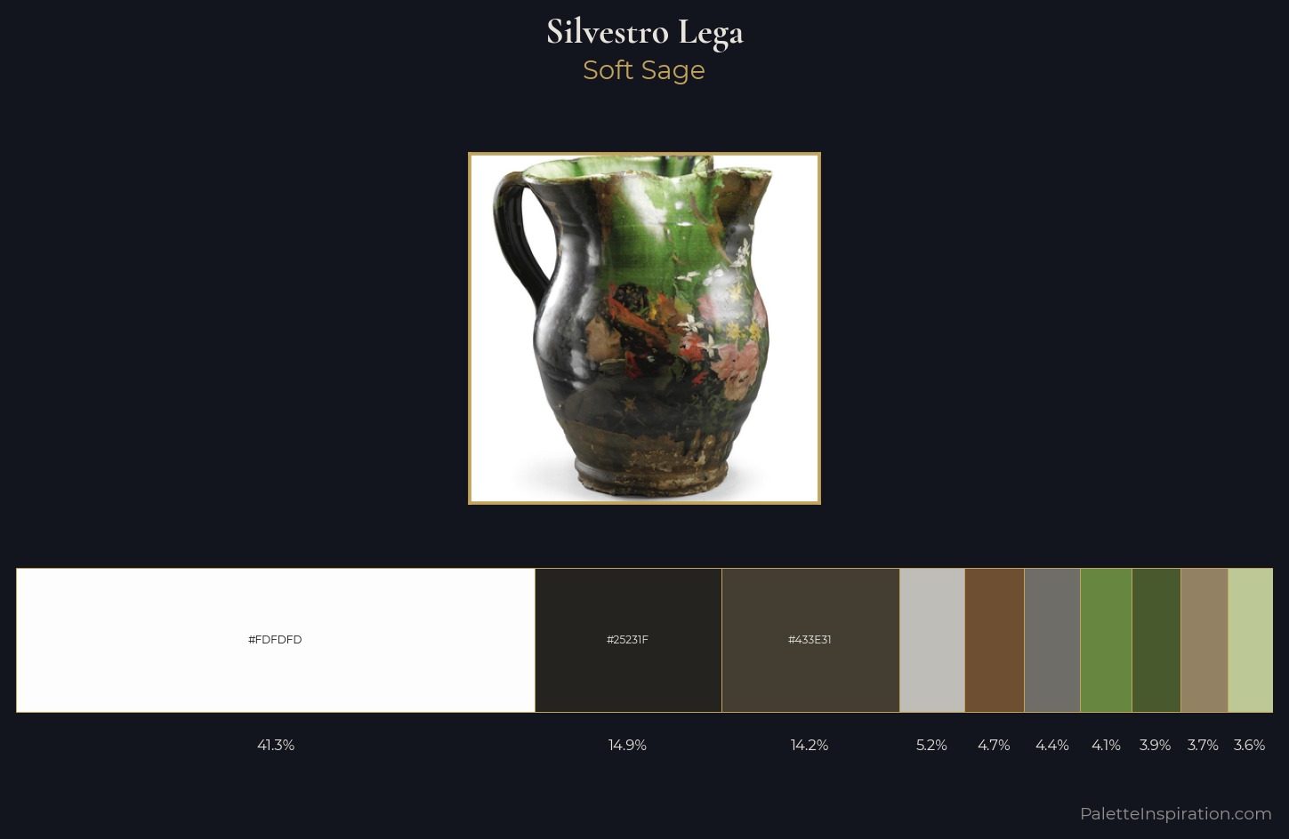 Silvestro Lega Palette 2 — Soft Sage