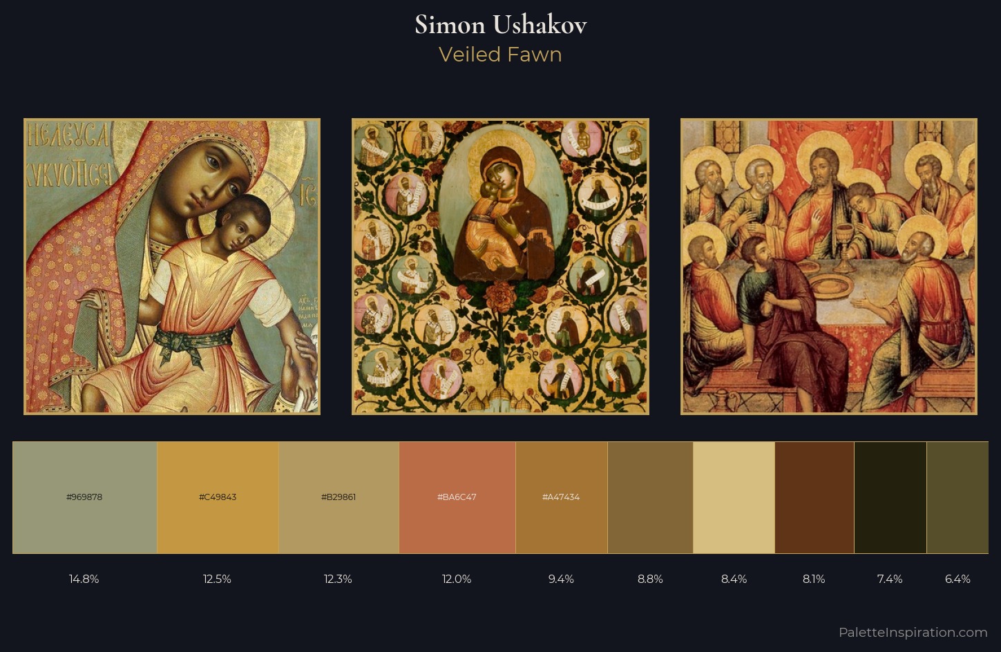 Simon Ushakov Palette 2 — Veiled Fawn