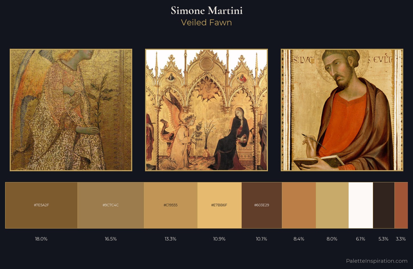 Simone Martini Palette 1 — Veiled Fawn