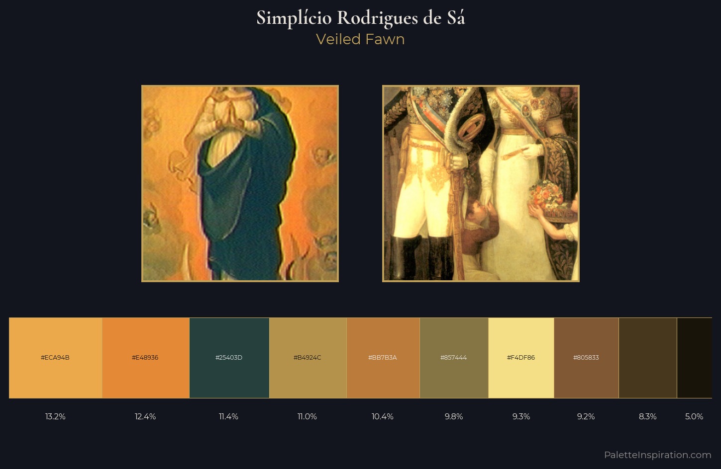 Simplício Rodrigues de Sá Palette 1 — Veiled Fawn