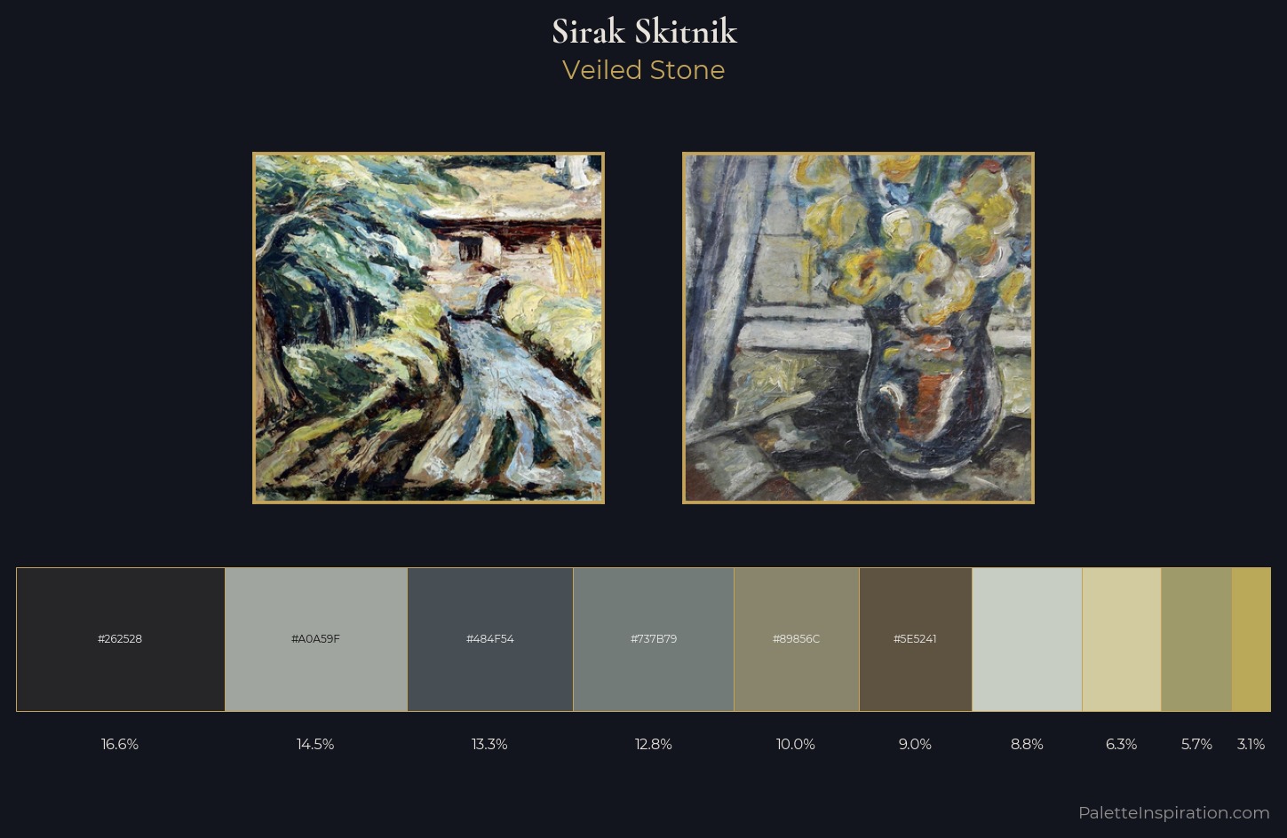 Sirak Skitnik Palette 1 — Veiled Stone