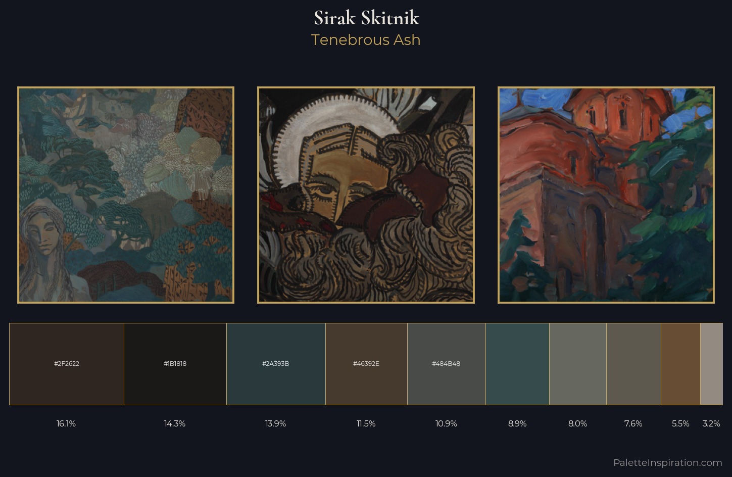 Sirak Skitnik Palette 5 — Tenebrous Ash