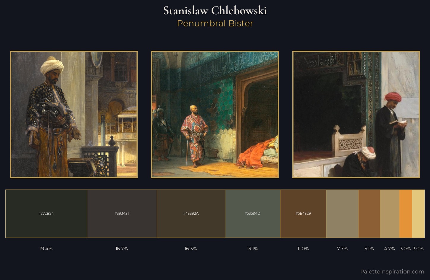 Stanislaw Chlebowski Palette 3 — Penumbral Bister