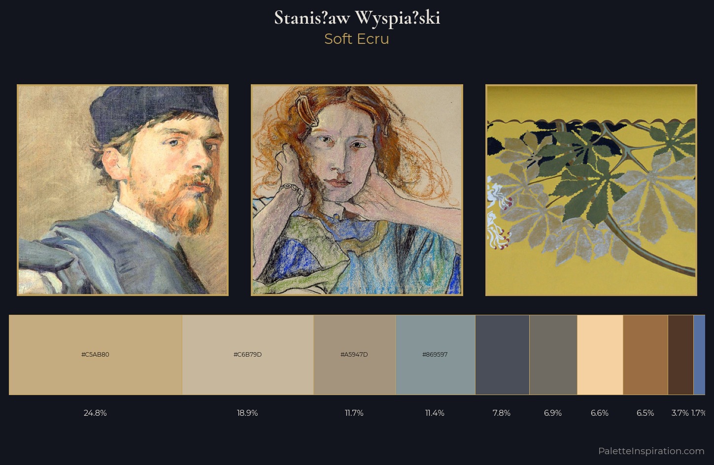 Stanisław Wyspiański Palette 5 — Soft Ecru