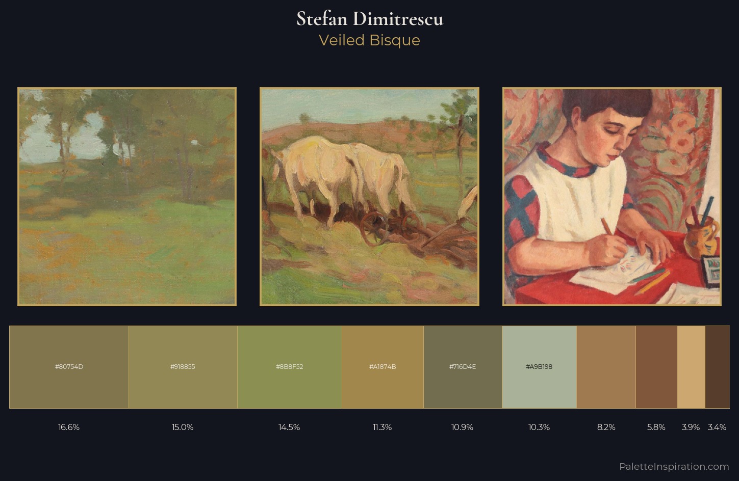 Stefan Dimitrescu Palette 3 — Veiled Bisque