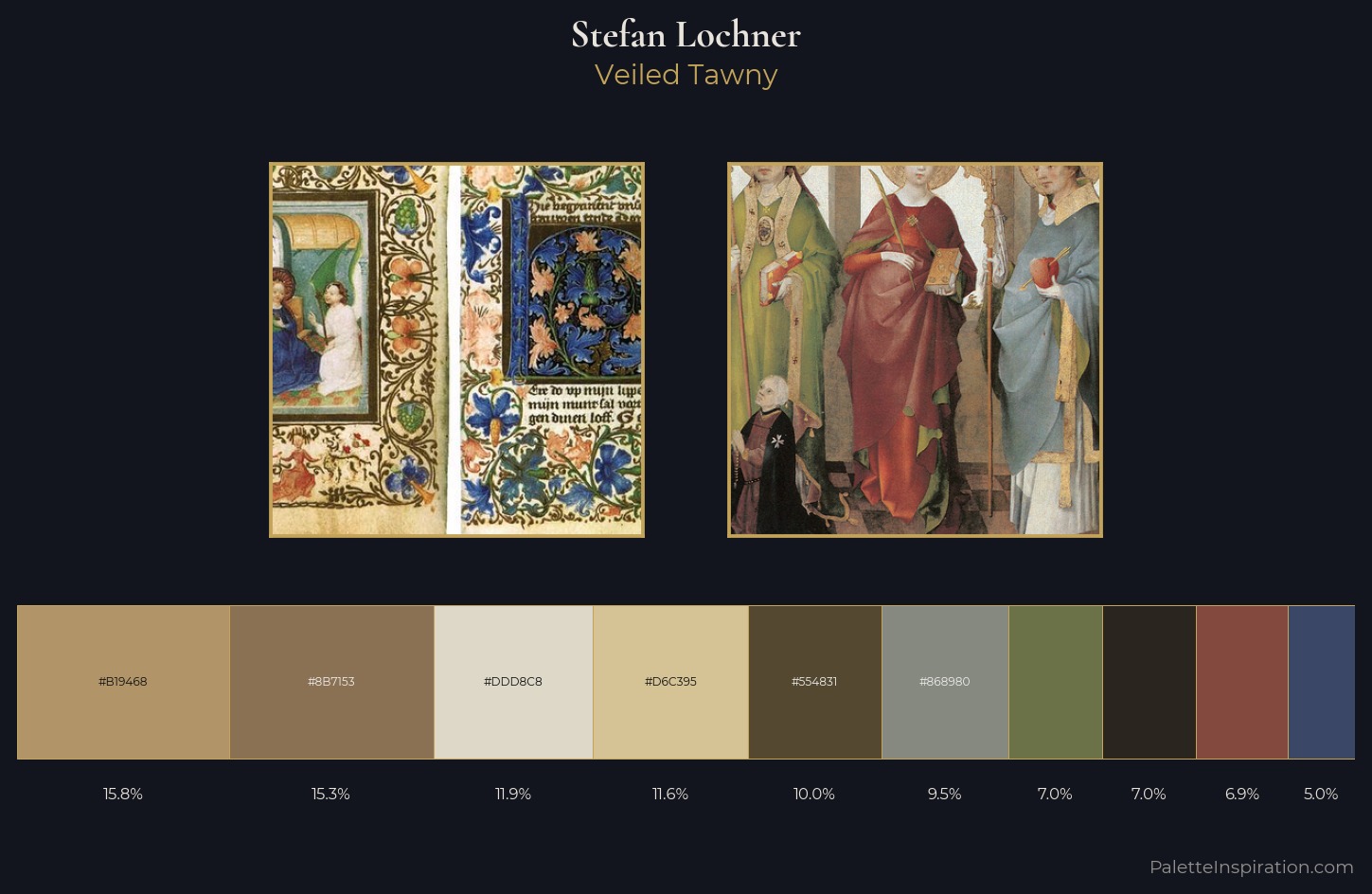 Stefan Lochner Palette 3 — Veiled Tawny