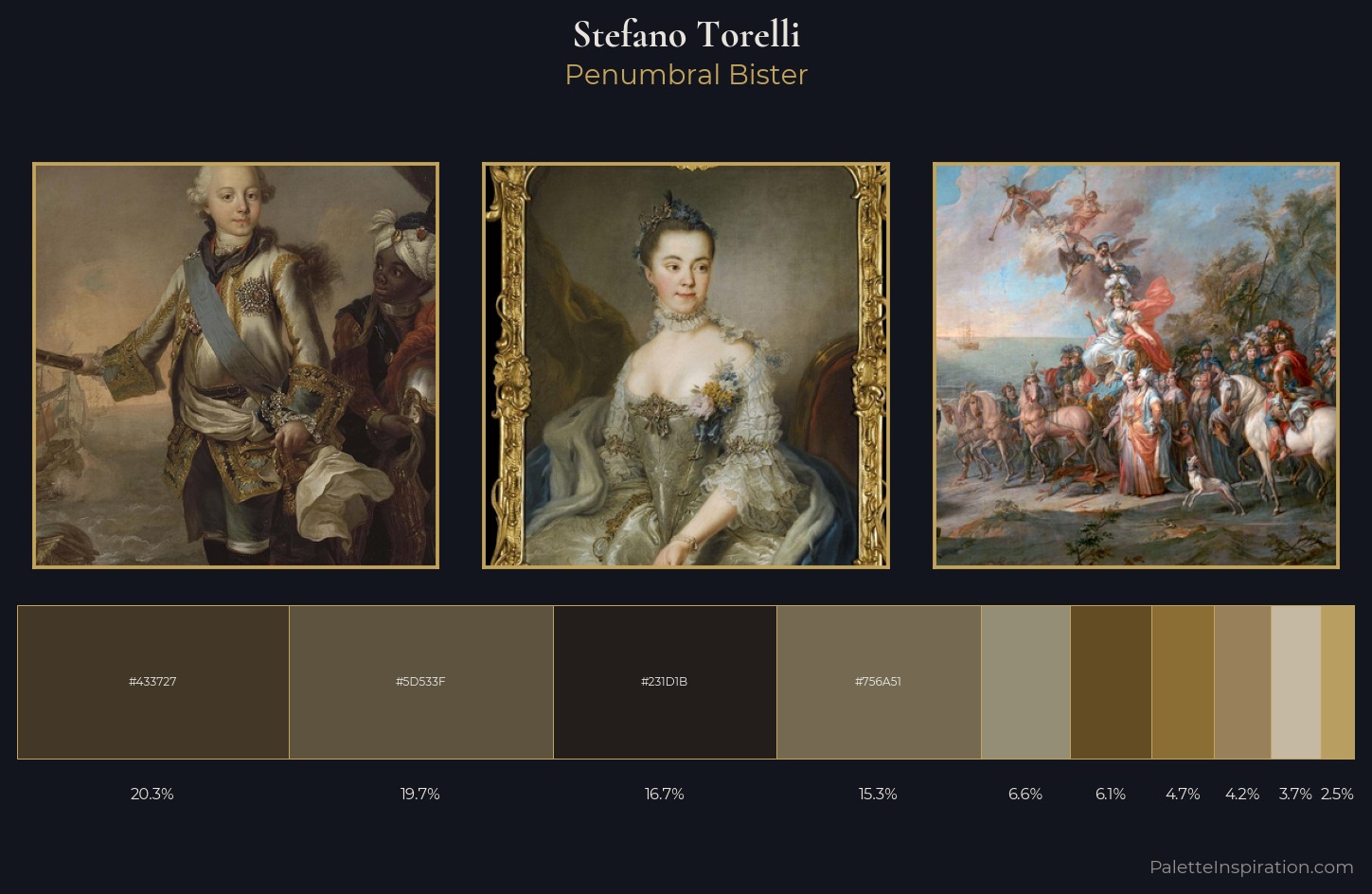 Stefano Torelli Palette 2 — Penumbral Bister